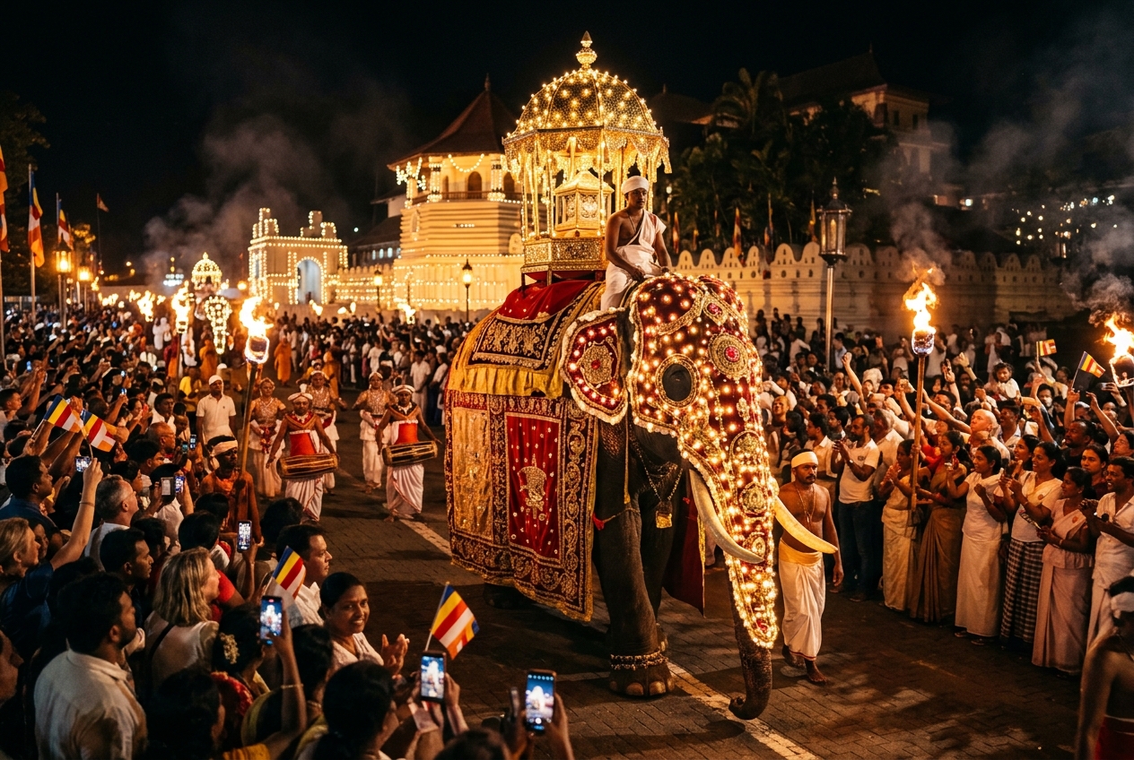 Kandy Esala Perahera 2026: Dates, Schedule and How to Watch It