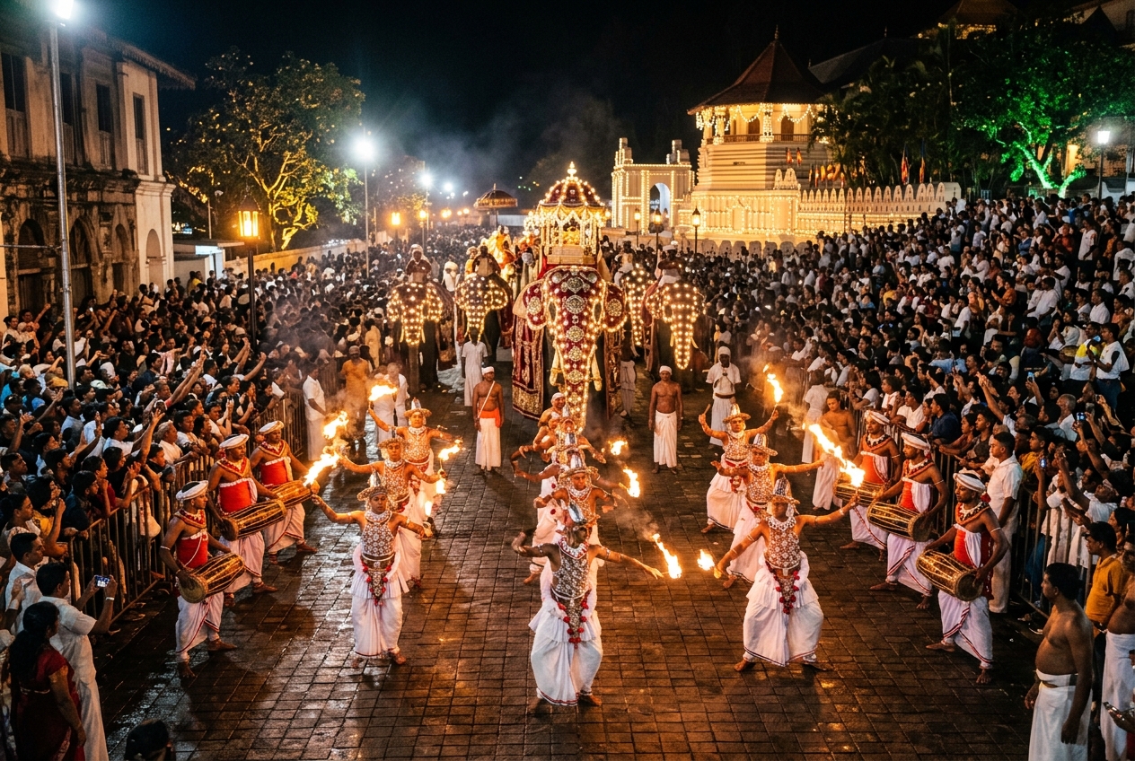 Best Places to Watch the Kandy Perahera